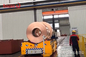 Μεταφορά υλικών βαρύ φορτίο 50 τόνων σιδηροδρομικό καρότσι μεταφοράς με μετατροπέα συχνότητας