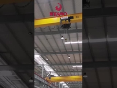 Workshop1-10ton ενιαίος δοκών EOT ηλεκτρικός διακινούμενος γερανός cOem υπερυψωμένων γερανών ευρωπαϊκός τυποποιημένος