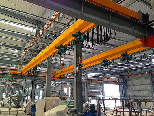 Προσαρμοσμένος Γερανογέφυρα Μονής Δοκού με Χρώμα Βαφής, Ύψος Ανύψωσης 6-30m και Πιστοποίηση CE ISO9001 2015