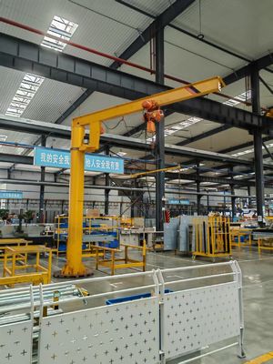 Γερανός Jib Κλάσης A5 με Ανυψωτικό για Ανυψωτική Ικανότητα 500-1000kg και Ταχύτητα Ανύψωσης 0.8-8m/min σε Απαιτητικά Περιβάλλοντα Εργασίας