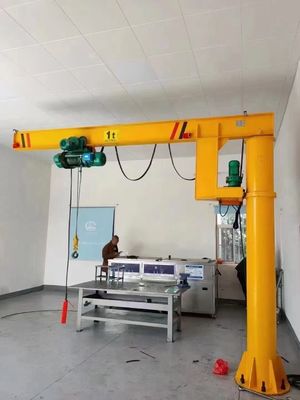 Γερανός Jib Κλάσης A5 με Ανυψωτικό για Ανυψωτική Ικανότητα 500-1000kg και Ταχύτητα Ανύψωσης 0.8-8m/min σε Απαιτητικά Περιβάλλοντα Εργασίας